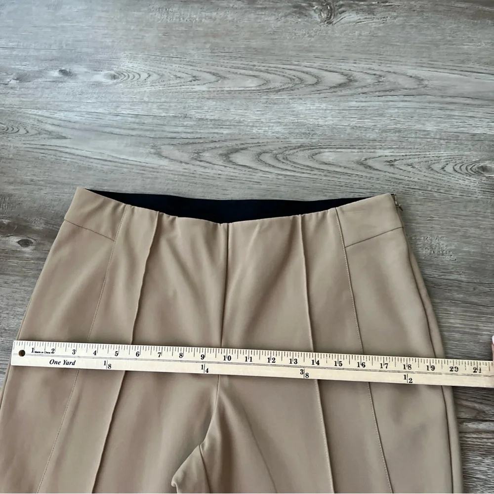 Lafayette 148 New York Gramercy Acclaimed Stretch Pant Womens 12 Tan - Picture 7 of 16